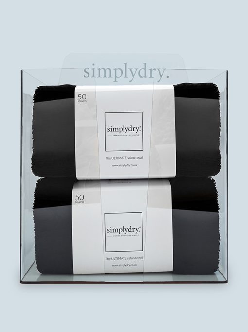 medium holder black | Simply Dry Disposable Salon Towels