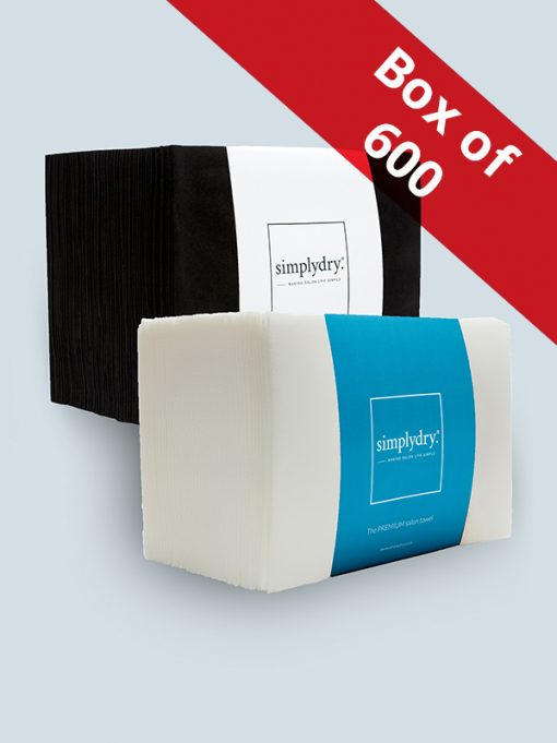 mixed premium black600 | Simply Dry Disposable Salon Towels