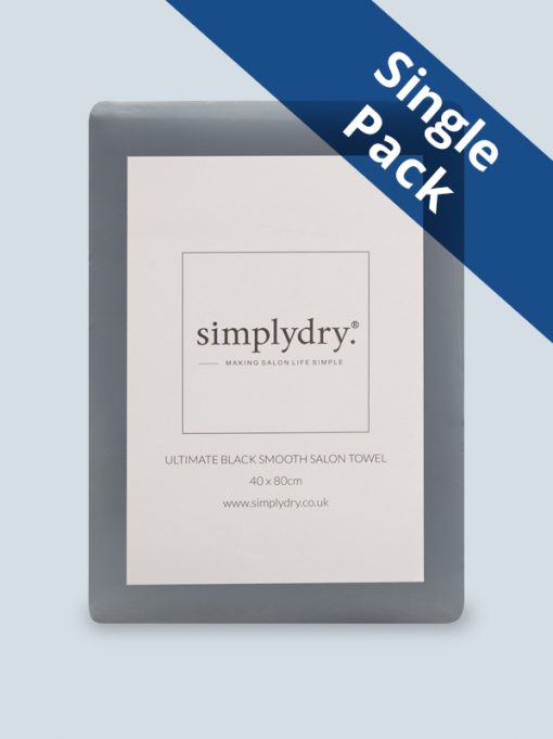single ultimate black front copy copy | Simply Dry Disposable Salon Towels